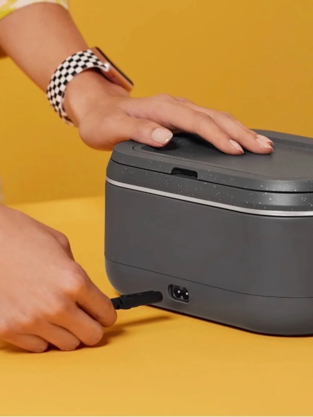 Crockpot Go electric Slow Cooker lunchbox - Gray
